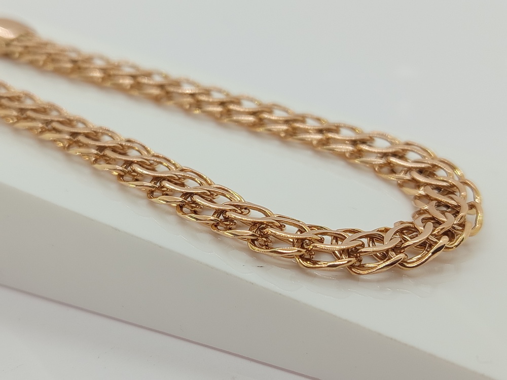 БРАСЛЕТ ПОЛНОВЕСНЫЙ Итальянка Au 585