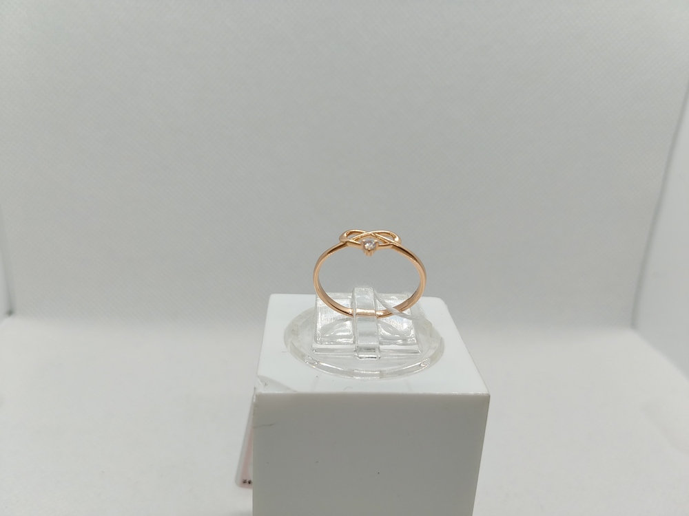 КОЛКМ585 КОЛЬЦО С КАМНЕМ (Au 585)