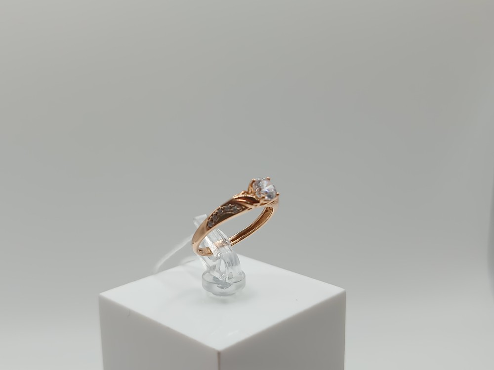 КОЛКМИ585 КОЛЬЦО С КАМНЯМИ (Au 585)