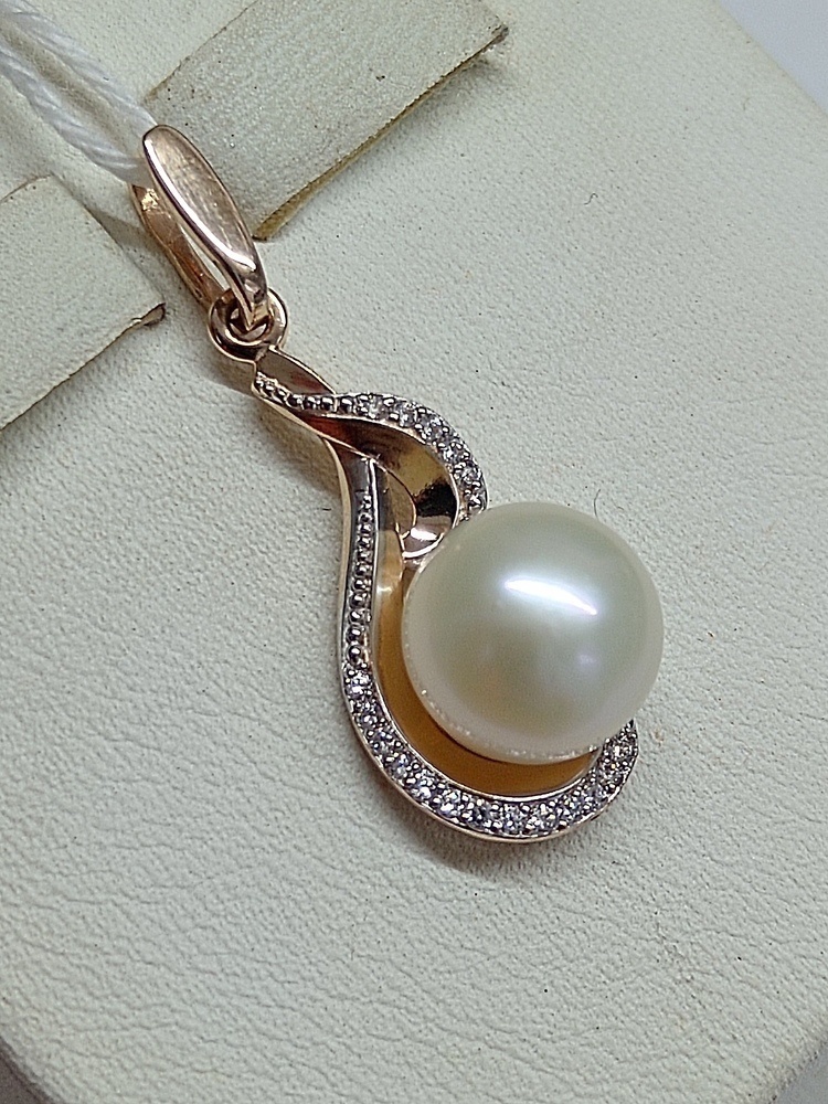 ПОДКМИ585 ПОДВЕСКА С КАМНЯМИ (Au 585)