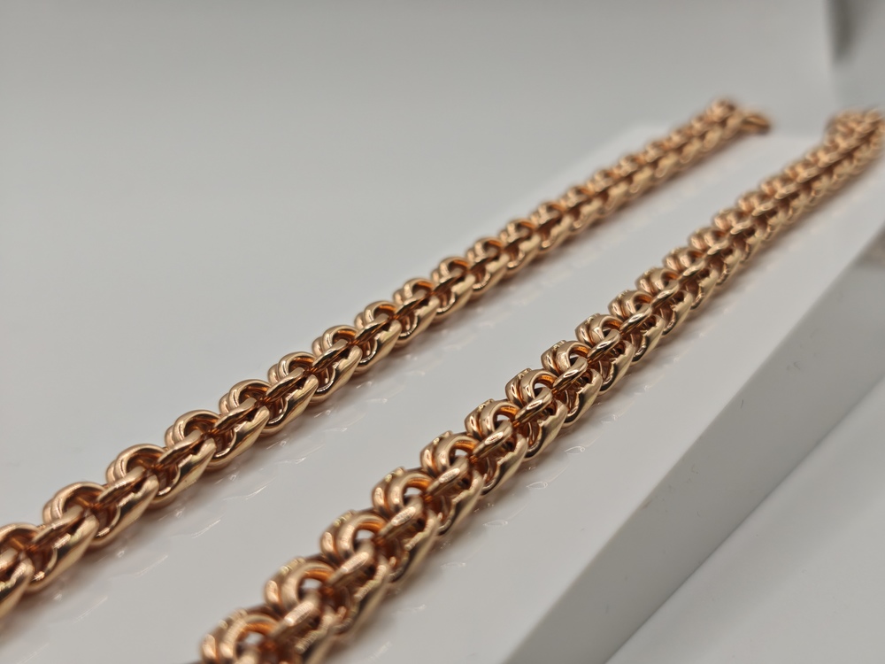 ЦЛБС585 ЦЕПЬ ПОЛНОВЕСНАЯ Бисмарк (Au 585)