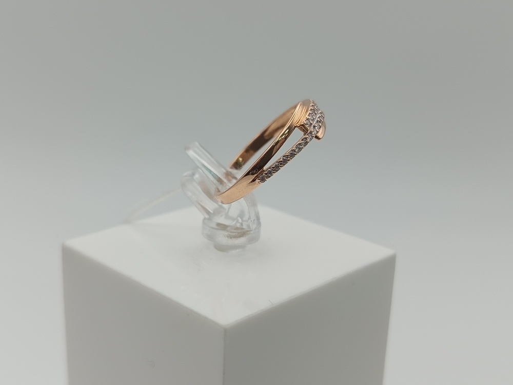 КОЛКМИ585 КОЛЬЦО С КАМНЯМИ (Au 585)