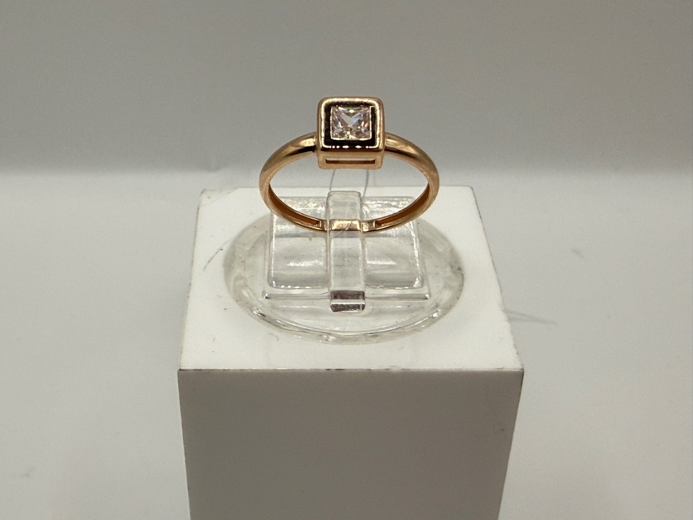 КОЛЬЦО С КАМНЕМ (Au 585)