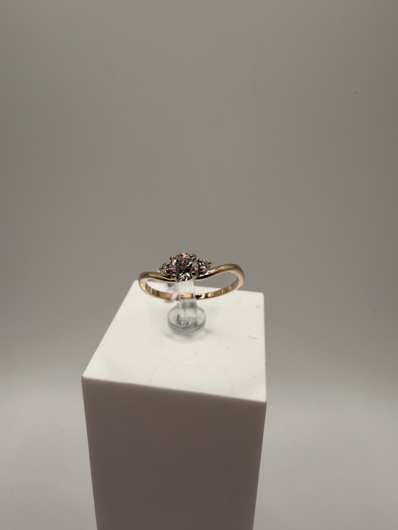 КОЛКМИ585 КОЛЬЦО С КАМНЯМИ (Au 585)