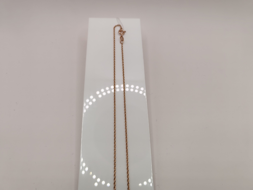 ЦЛВР585 ЦЕПЬ ПОЛНОВЕСНАЯ Веревка (Au 585)