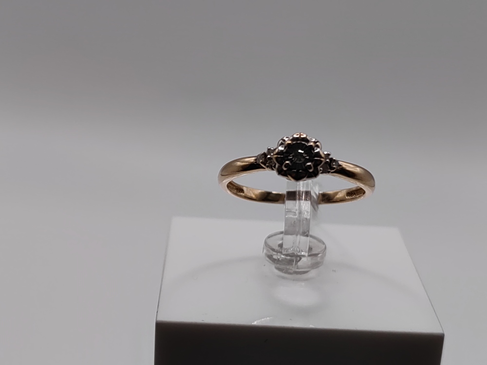 КОЛЬЦО БРИЛЛИАНТ Au 585