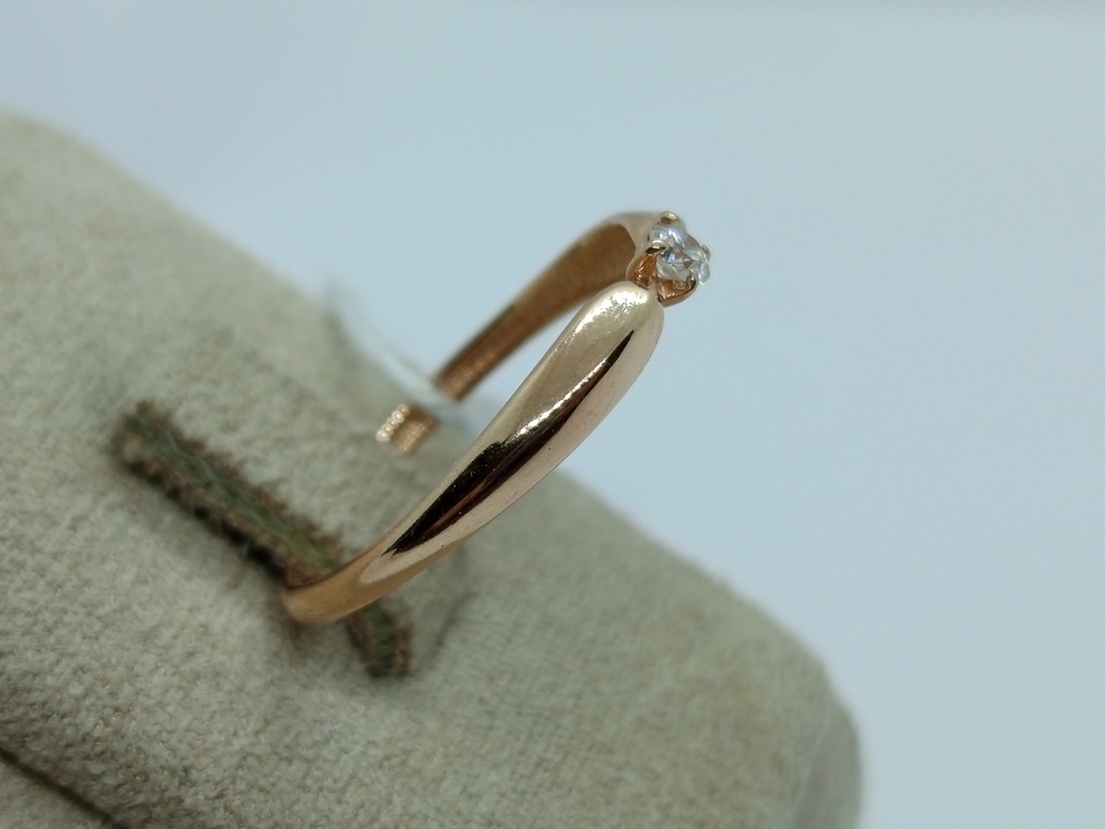 КОЛЬЦО БРИЛЛИАНТ Au 585