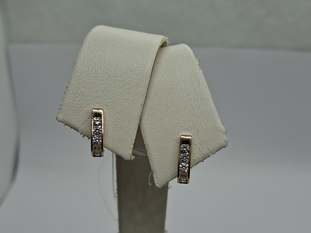 СЕРЬГИ С КАМНЯМИ (Au 585)