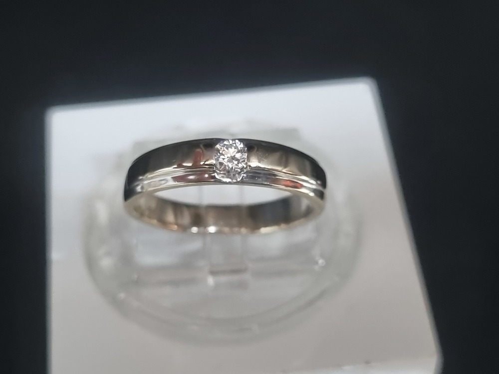 КОЛЬЦО БРИЛЛИАНТ Au 585