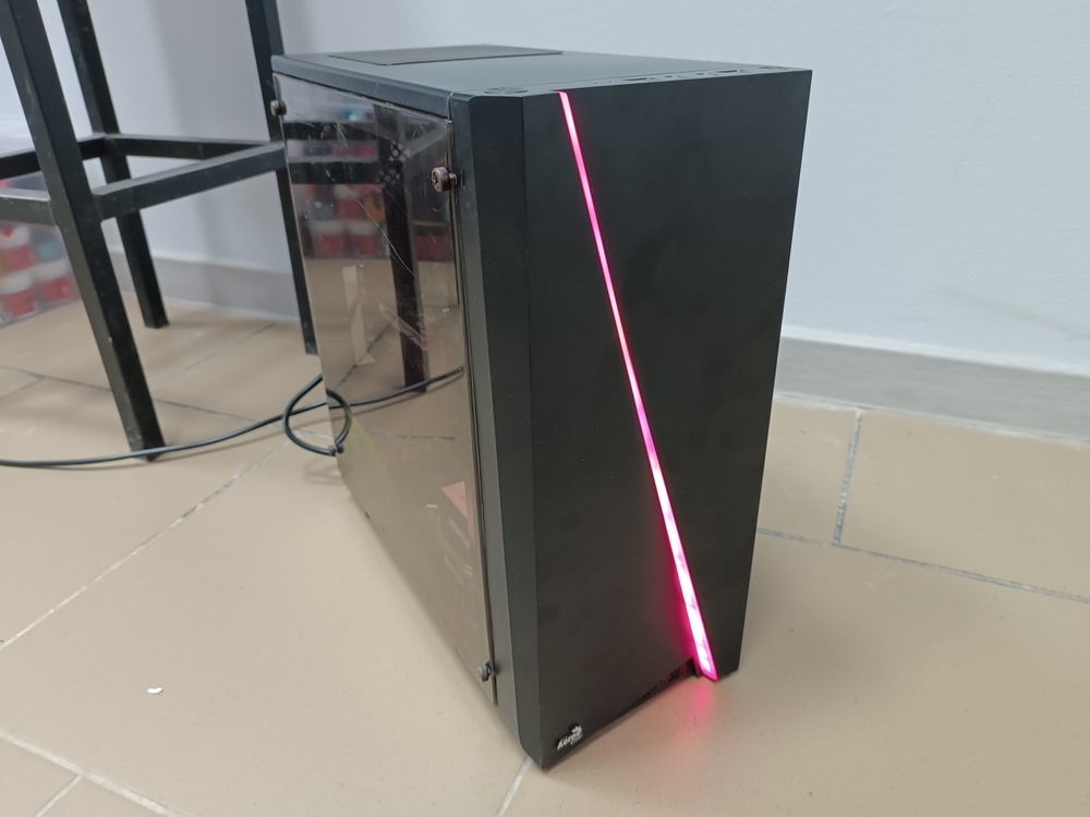 Системный блок Aero Cool; Core i3-9100F, Radeon RX 550, 8 Гб, 120 Гб, 1 Tb