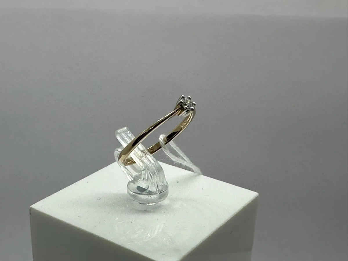 КОЛЬЦО БРИЛЛИАНТ Au 585