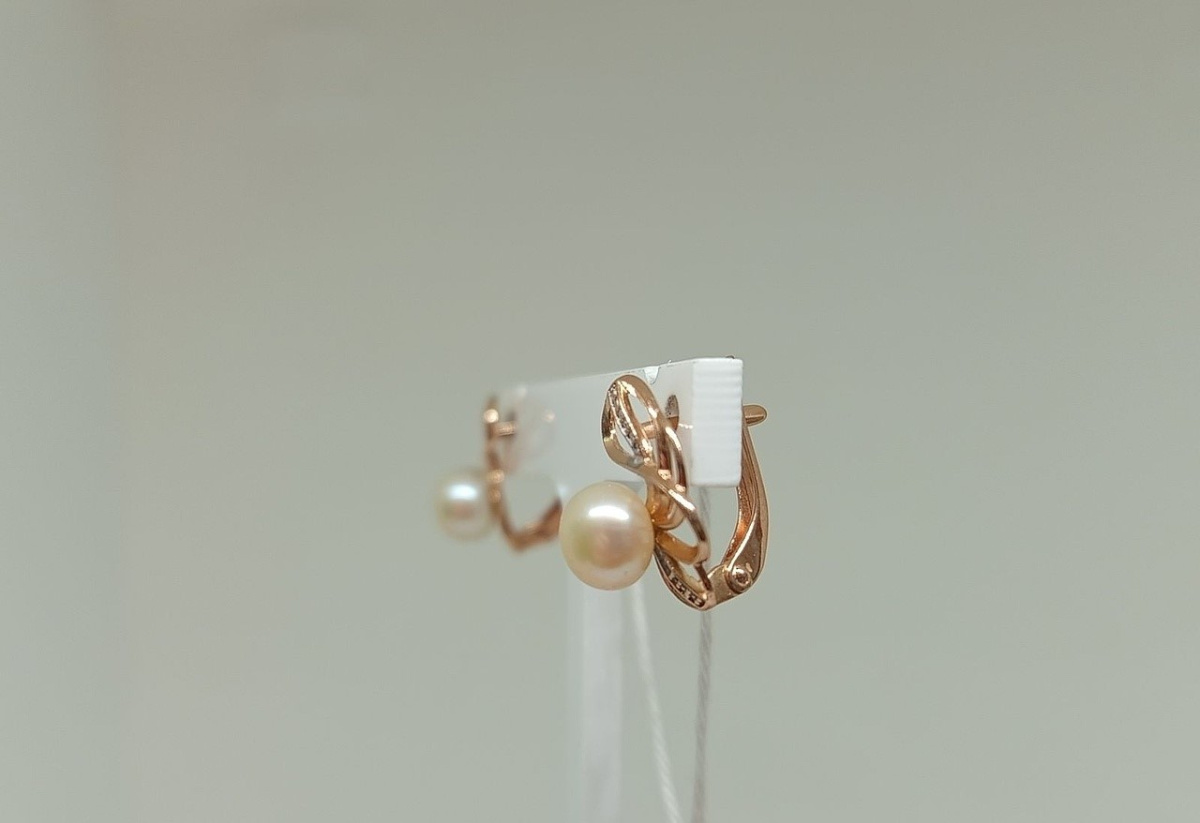 СЕРЬГИ С КАМНЯМИ (Au 585)