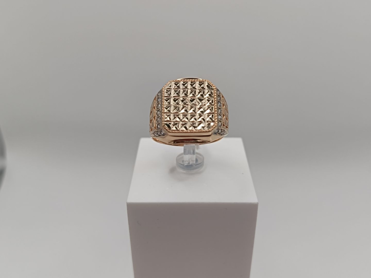 ПЕЧКМИ585 ПЕЧАТКА С КАМНЯМИ (Au 585)