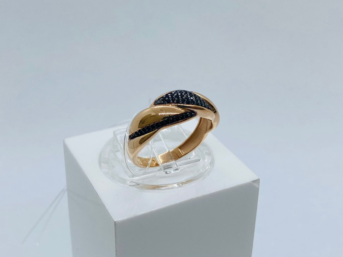 04-51-0823-04 КОЛЬЦО С КАМНЯМИ (Au 585)