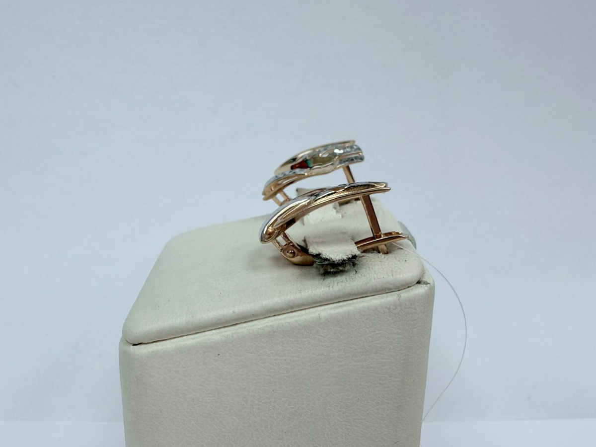 СЕРЬГИ БЕЗ КАМНЯ (Au 585)