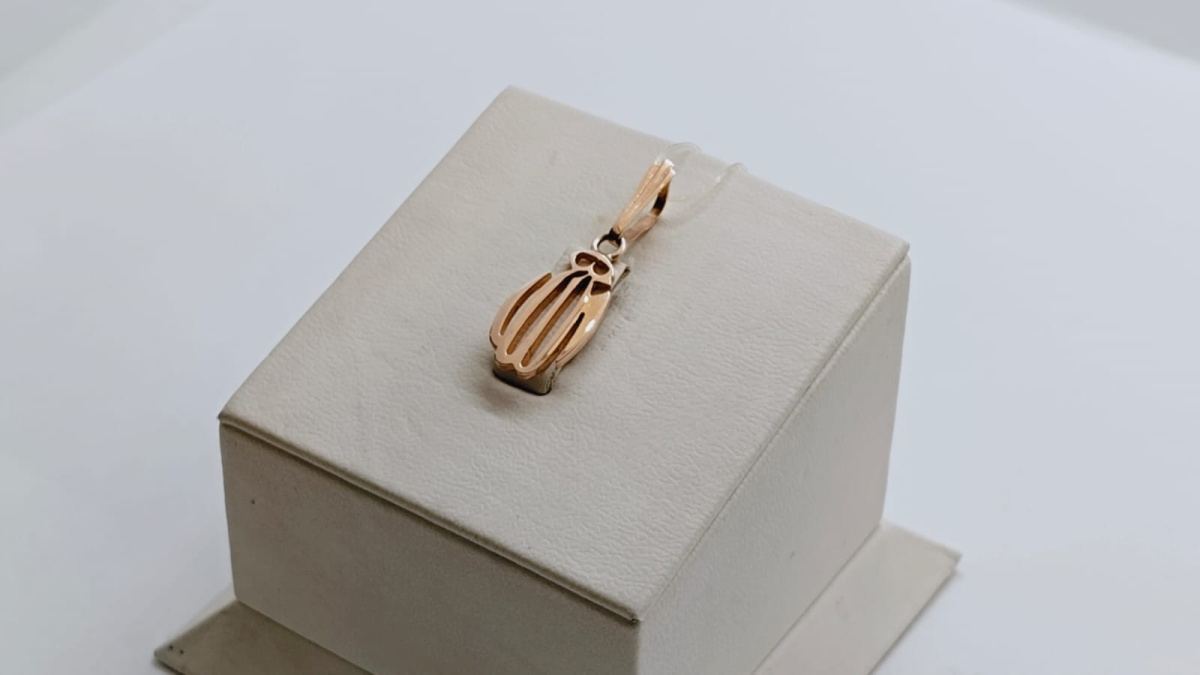 1812 ПОДВЕСКА БЕЗ КАМНЯ (Au 585)