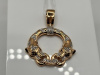 ПОДВЕСКА С КАМНЯМИ (Au 585)