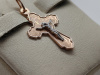 ПОДВЕСКА КРЕСТ без камня (Au 585)