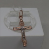 ПОДВЕСКА КРЕСТ БЕЗ КАМНЯ (Au 585)