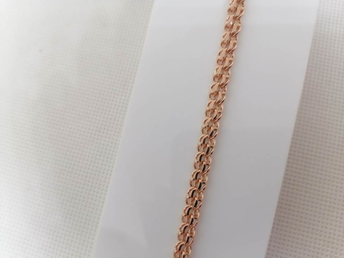 БРАСЛЕТ ПОЛНОВЕСНЫЙ Бисмарк (Au 585)