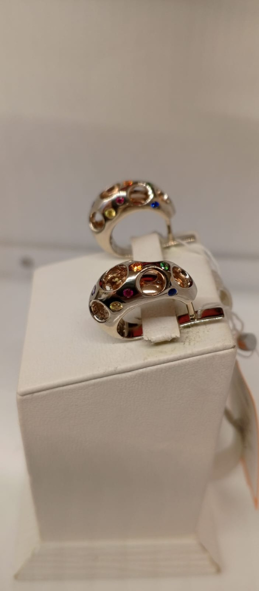 СЕРЬГИ С КАМНЯМИ (Au 585)