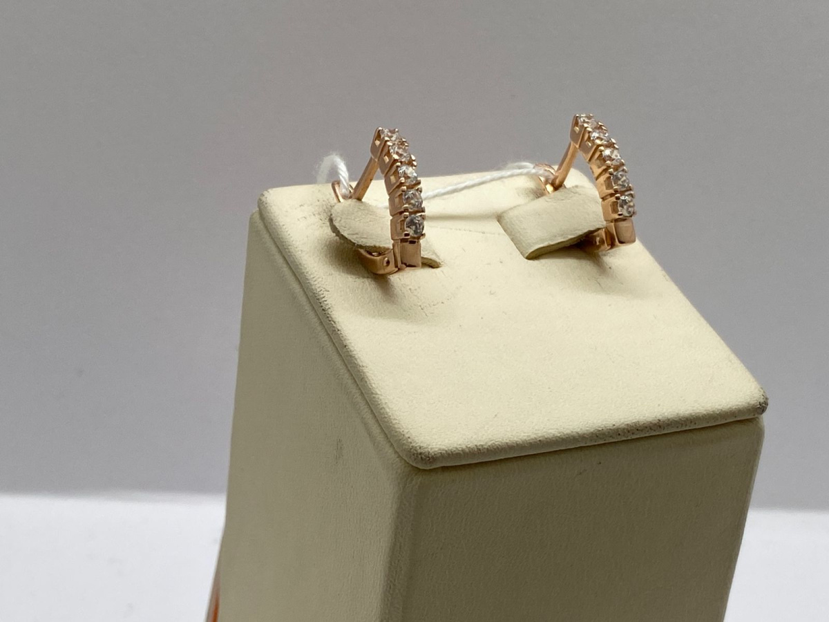 СЕРЬГИ С КАМНЯМИ (Au 585)