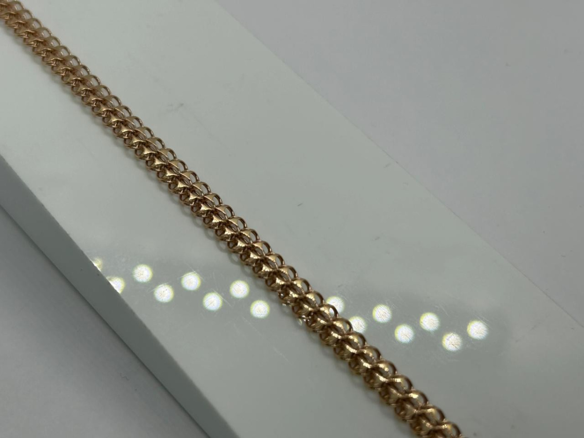 БРАСЛЕТ ПОЛНОВЕСНЫЙ Питон (Au 585)