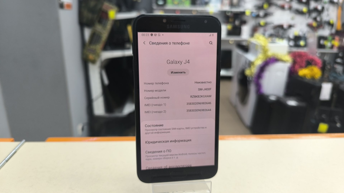 Смартфон Samsung Galaxy J4 2018 3/32