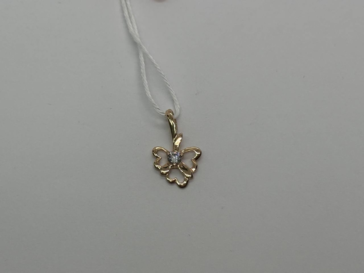 ПОДКМ585 ПОДВЕСКА С КАМНЕМ (Au 585)