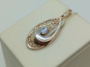 ПОДКМ585 ПОДВЕСКА С КАМНЕМ (Au 585)