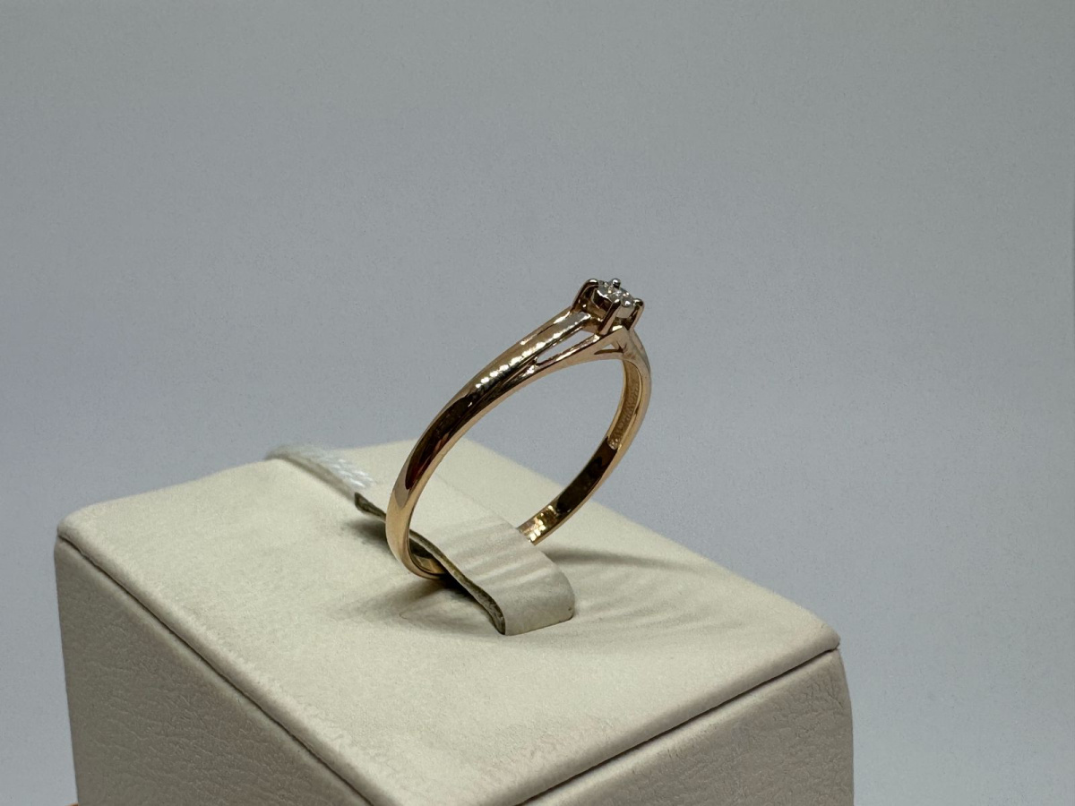 КОЛЬЦО БРИЛЛИАНТ Au 585