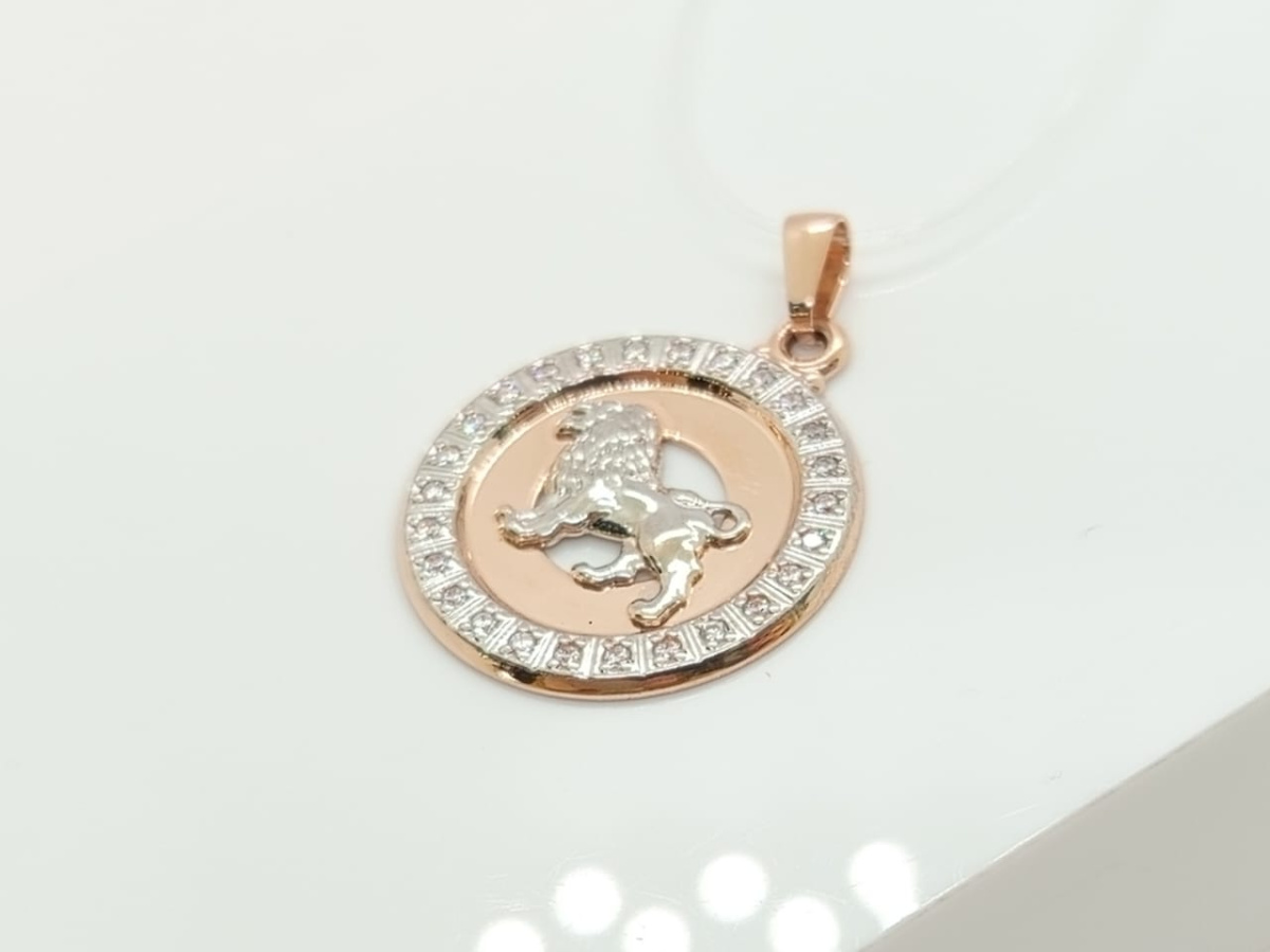 п4144 ПОДВЕСКА С КАМНЯМИ (Au 585)