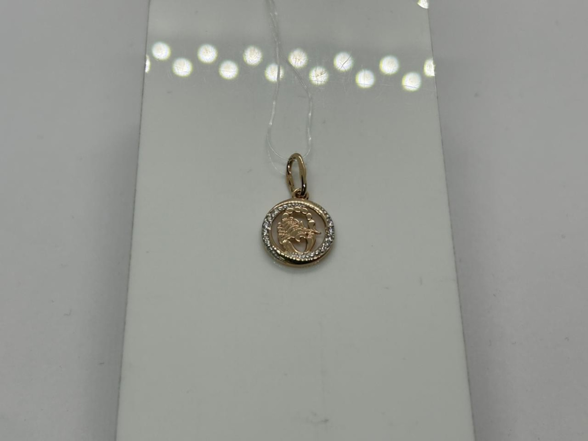 ПОДВЕСКА ЗНАК ЗОДИАКА КОЗЕРОГ (Au 585)