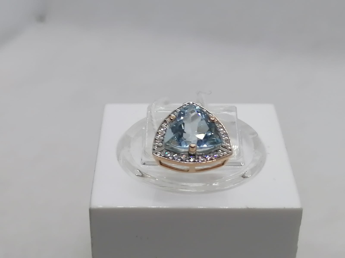 ПОДКМИ585 ПОДВЕСКА С КАМНЯМИ (Au 585)