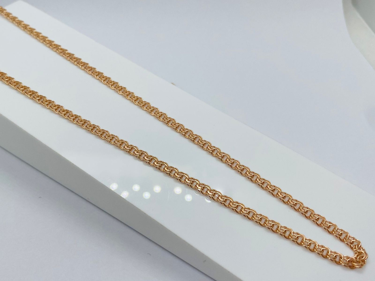 ЦЕПЬ ПОЛНОВЕСНАЯ Бисмарк (Au 585)