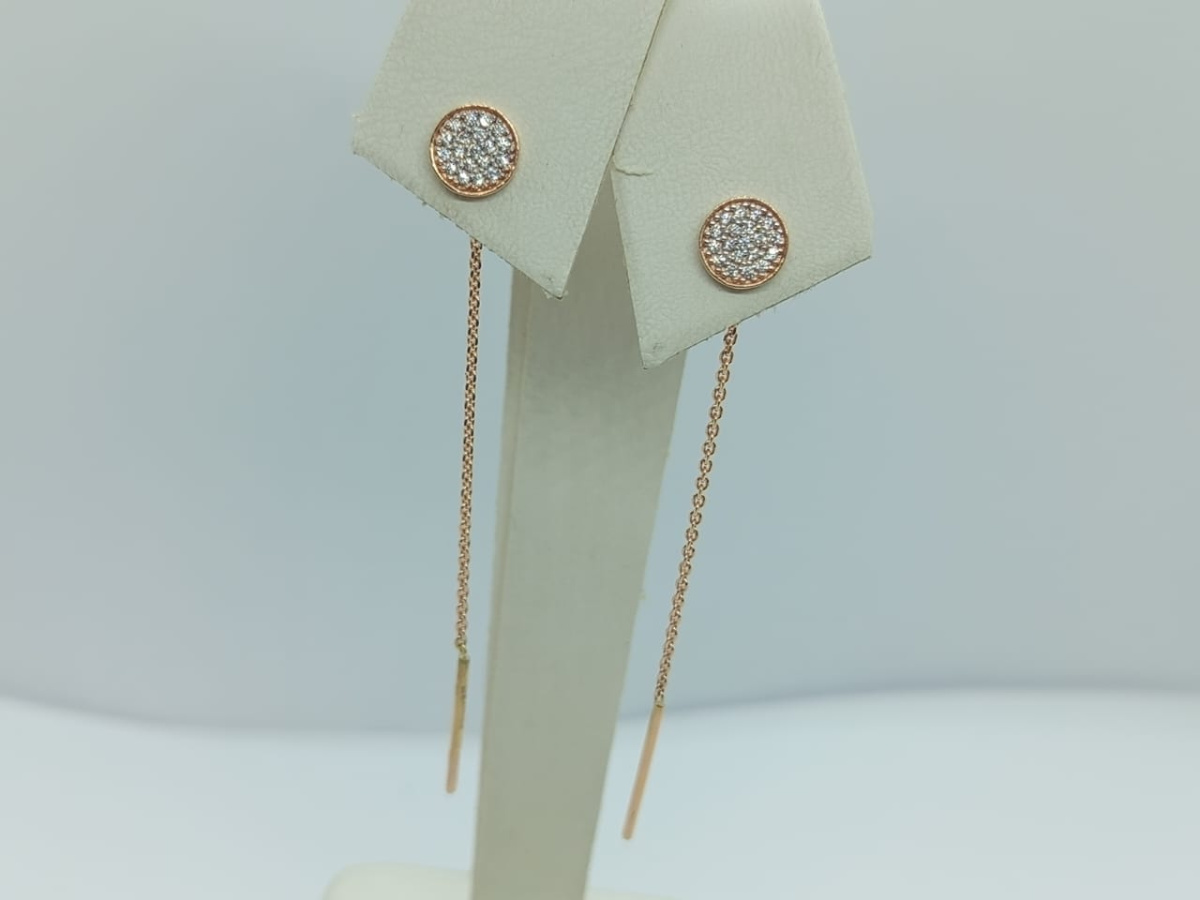  СЕРЬГИ ПРОДЕВКИ (Au 585)