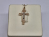 ПОДВЕСКА КРЕСТ БЕЗ КАМНЯ (Au 585)
