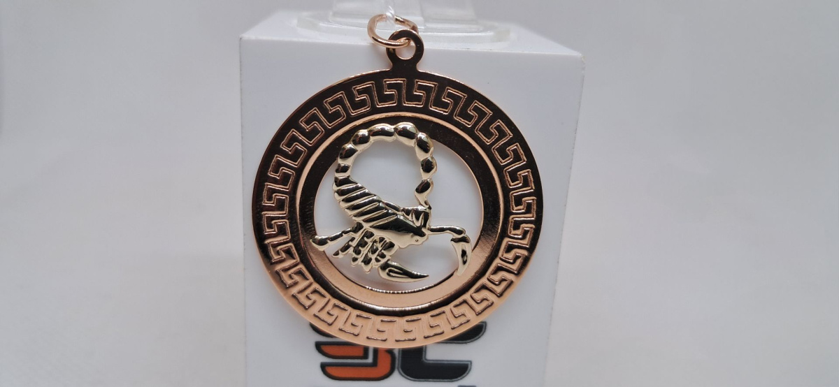 ПОДВЕСКА ЗНАК ЗОДИАКА СКОРПИОН Au 585