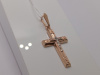 ПОДКБК585 ПОДВЕСКА КРЕСТ БЕЗ КАМНЯ (Au 585)