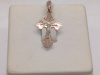 ПОДВЕСКА КРЕСТ БЕЗ КАМНЯ (Au 585)