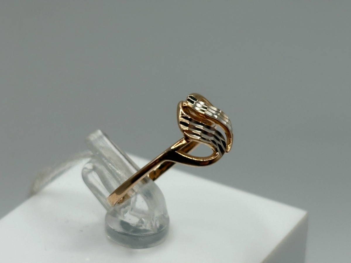 КОЛБКМ585 КОЛЬЦО БЕЗ КАМНЯ (Au 585)