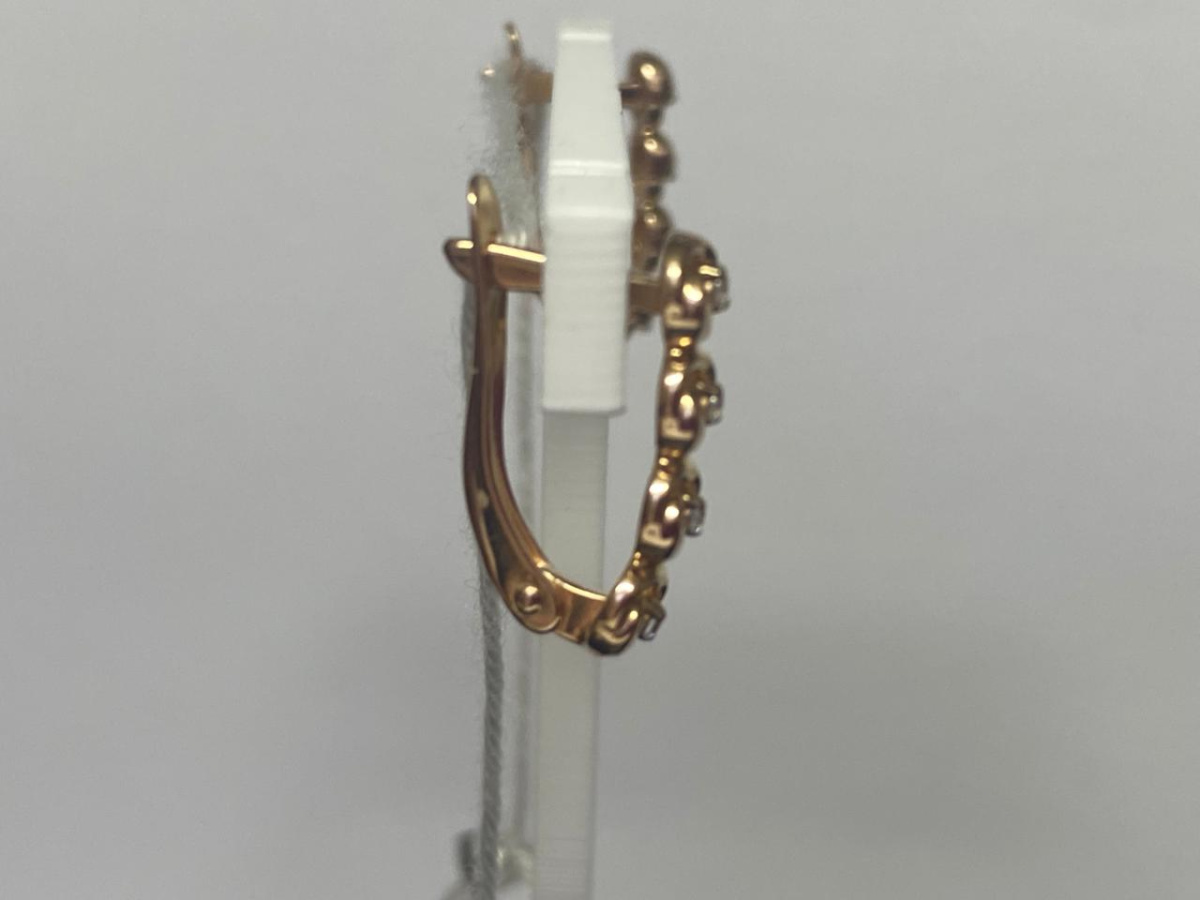 СЕРЬГИ С КАМНЯМИ (Au 585)