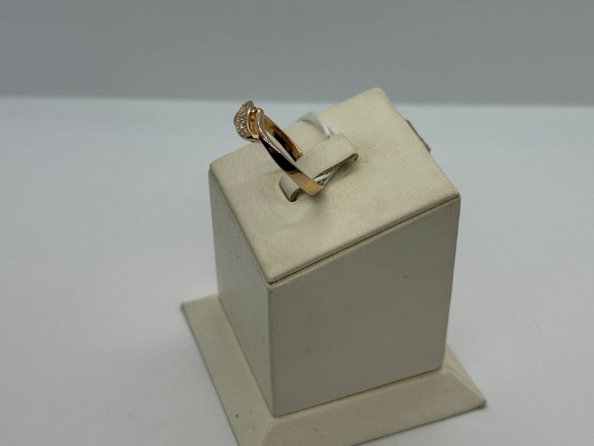 КОЛКМИ585 КОЛЬЦО С КАМНЯМИ (Au 585)