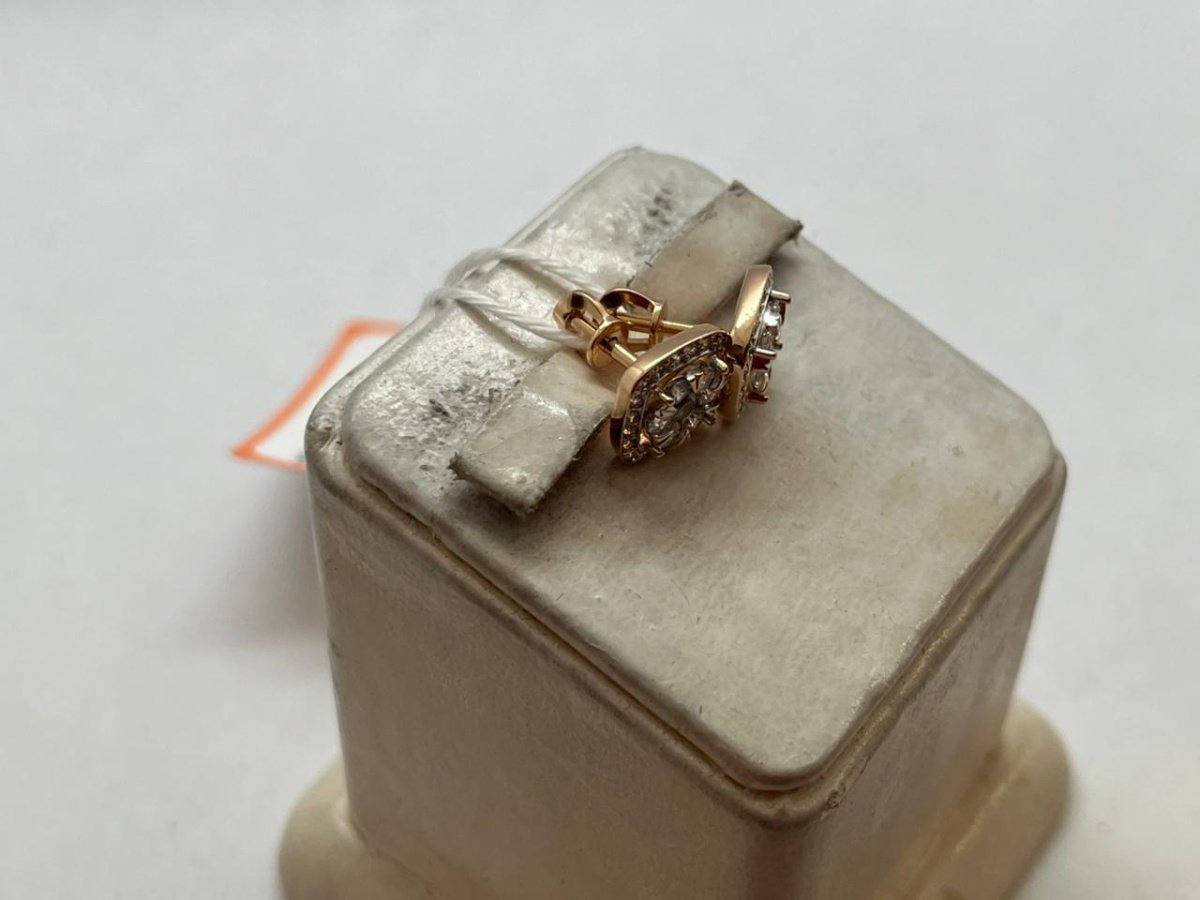 СЕРЬГИ ПУСЕТЫ (Au 585)