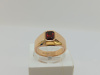 КОЛЬЦО ПЕЧАТКА Гранат (Au 585)
