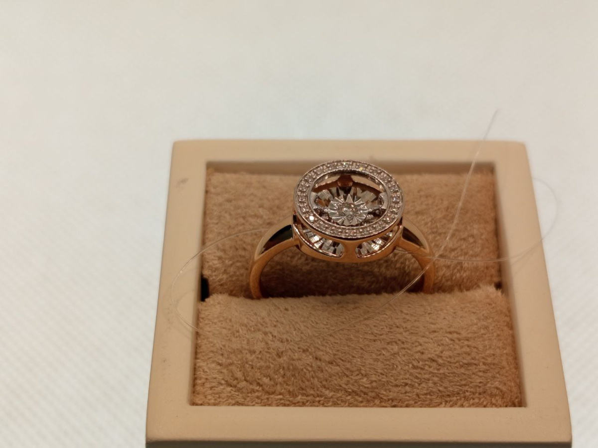 КОЛЬЦО БРИЛЛИАНТ (Au 585)