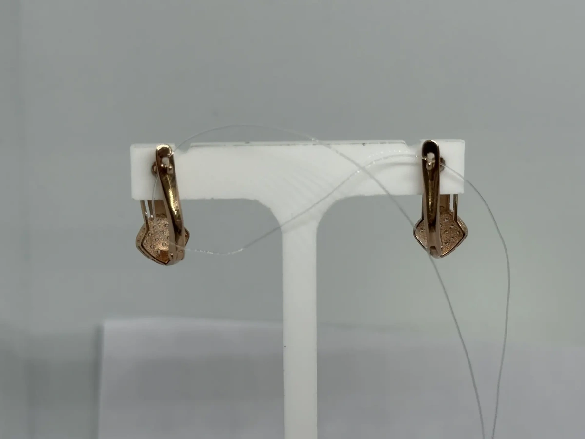 СЕРЬГИ С КАМНЯМИ (Au 585)