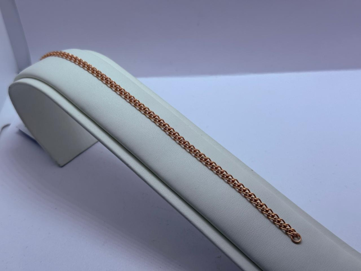 БРАСЛЕТ ПУСТОТЕЛЫЙ Царь (Au 585)