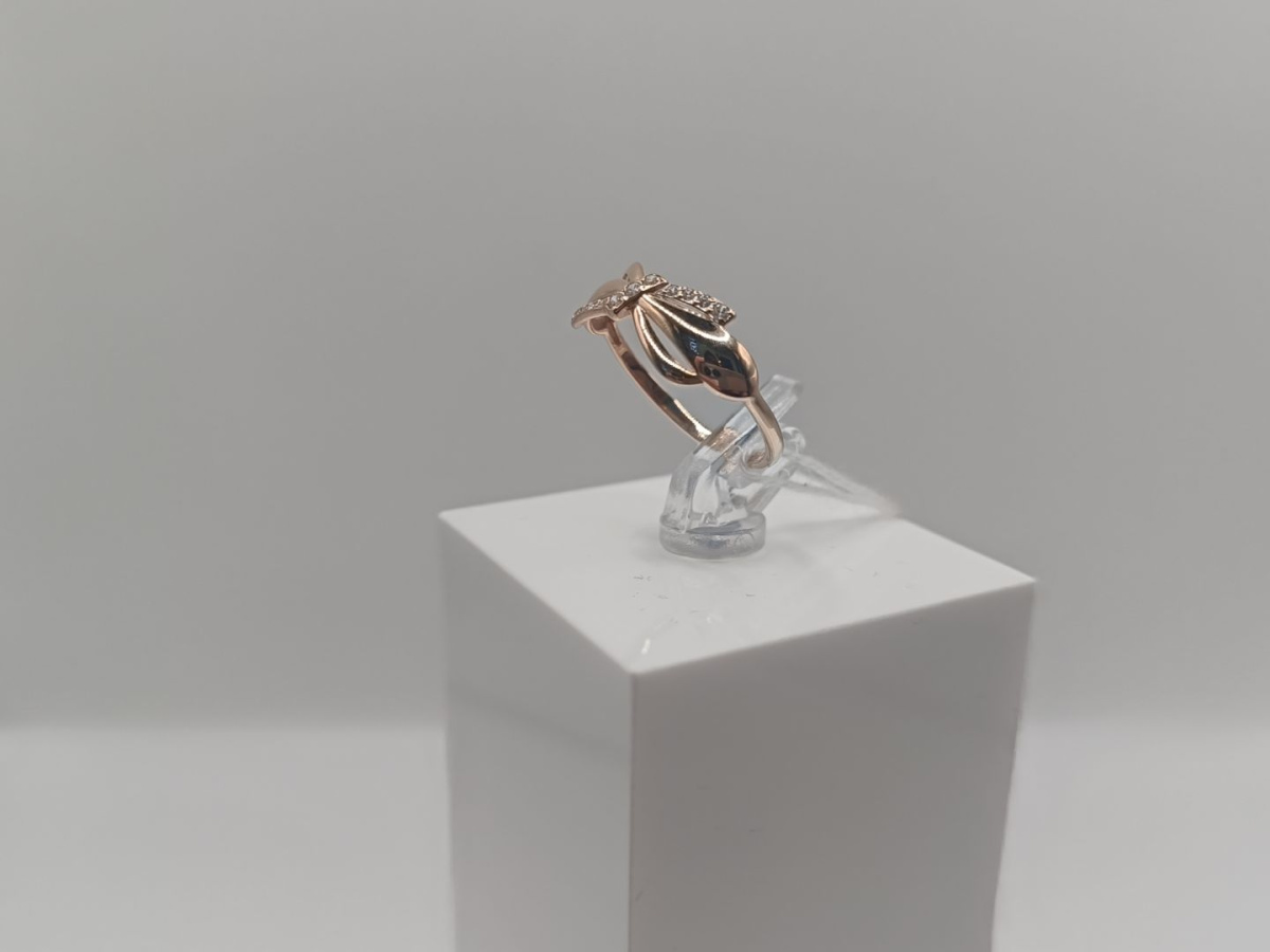 КОЛКМИ585 КОЛЬЦО С КАМНЯМИ (Au 585)