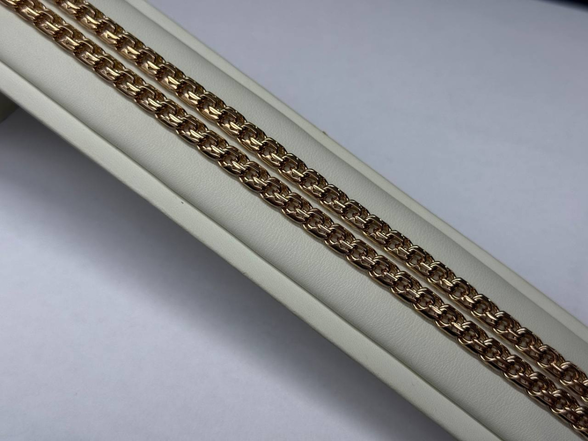 ЦЛБС585 ЦЕПЬ ПОЛНОВЕСНАЯ Бисмарк (Au 585)